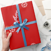 Aangepaste Faux Gold Script-kerstcadeautjes met ro Cadeaupapier