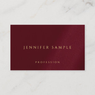 Aangepaste Faux Gold Text Luxury Premium Linen Visitekaartje