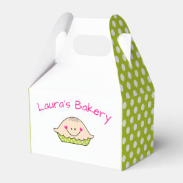 Aangepaste Favor Box Cute Pie Bedankdoosjes