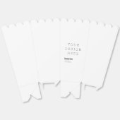 Aangepaste Favor Doos van Popcorn Papier Bedankdoosjes (Ongevouwen)