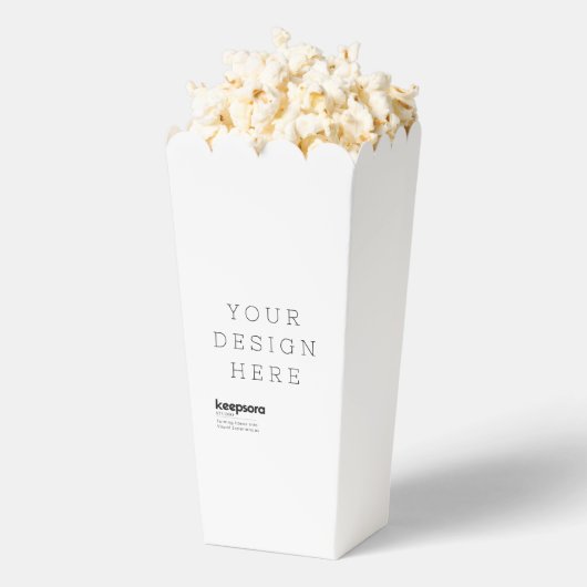 Aangepaste Favor Doos van Popcorn Papier Bedankdoosjes (Popped)