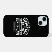Aangepaste favoriete schoonzoon Officieel Grappige iPhone 15 Case (Achterkant horizontaal)