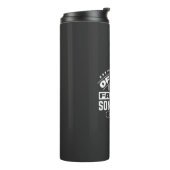 Aangepaste favoriete schoonzoon Officieel grappige Thermosbeker (Gedraaid links)