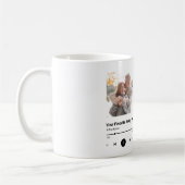 Aangepaste favoriete Song One-foto Koffiemok (Links)