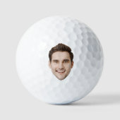 Aangepaste Fcae Bruidsjonkers Beste Man Bruidegom Golfballen (Voorkant)