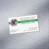 Aangepaste Federale Politie Militaire Grenspatroui Magnetisch Visitekaartje (Voorbeeld)