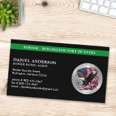 Aangepaste federale wetshandhaving Border Patrol L Visitekaartje