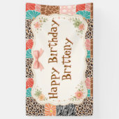 Aangepaste feestbanner | Persoonlijke viering Spandoek (Verticaal)