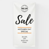 aangepaste feestdag Aanbieding Winkel Verkoopmanag Spandoek (Verticaal)