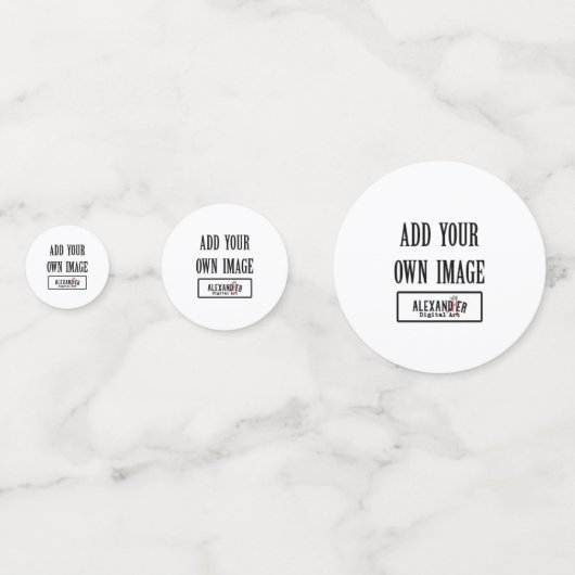 Aangepaste feestdag, douche, bruiloft, Afstuderen Confetti (Voorkanten)