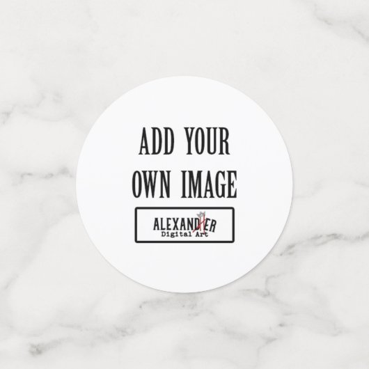 Aangepaste feestdag, douche, bruiloft, Afstuderen Confetti (Kleine voorkant)