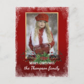 Aangepaste feestdag — Groet Briefkaart (Voorkant)