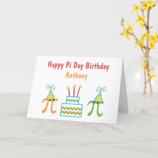 Aangepaste feestdag kaart (Gele Bloem)