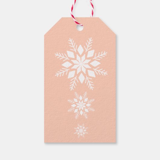 Aangepaste feestdag Kerst Kabouternaam Cadeaulabel (Achterkant)