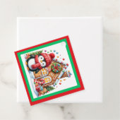 Aangepaste feestdag voor berichten bedankjes labels (In situ)