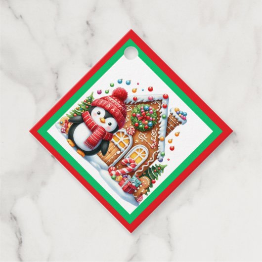 Aangepaste feestdag voor berichten bedankjes labels (Voorkant)