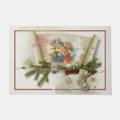 Aangepaste feestdag voor liefdevolle bundeling deurmat (Voorkant)