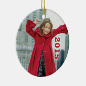 Aangepaste feestdag voor Siena 2015 4 Keramisch Ornament (Rechts)