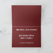 Aangepaste feestdag voor Trump Kaart (Binnen)