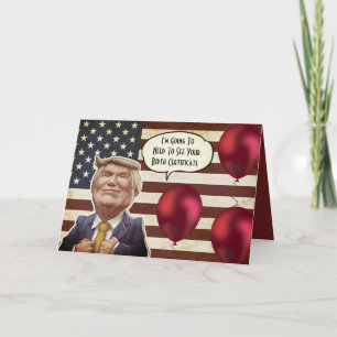 Aangepaste feestdag voor Trump Kaart