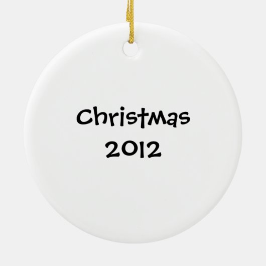 Aangepaste feestdag voor volleybalfamilie keramisch ornament (Achterkant)