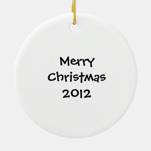 Aangepaste feestdag voor volleybalfamilie keramisch ornament (Achterkant)