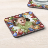 Aangepaste feestdagen foto-Onderzetters Drankjes Onderzetter (Linkerzijde)