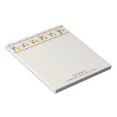 Aangepaste Feestdagen Kolibries Notitieblok (Schuin)