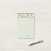 Aangepaste feestdagen Kolibries   Post-it® Notes (Op bureau)
