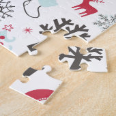 Aangepaste feestdagen legpuzzel (Zijkant)