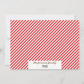 Aangepaste feestelijke fotokaart | feestdagenkaart (Achterkant)