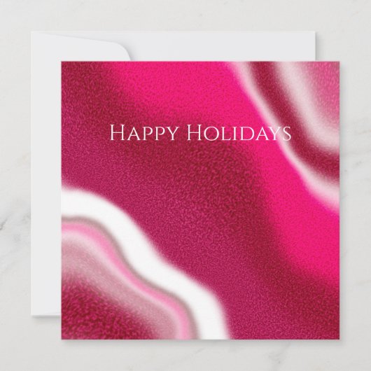 Aangepaste feestelijke moderne rode vrolijke vakan (Voorkant)