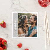 "Aangepaste feestserviet – Foto en tekst bewerkbaa Servet (Insitu)