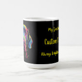 Aangepaste felgekleurde Grote Deen Koffiemok (Center)