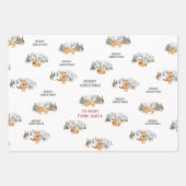 Aangepaste Fennec Fox Gift Wrapping Paper (Voorkant)