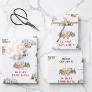 Aangepaste Fennec Fox Gift Wrapping Paper