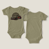 Aangepaste fictie raceauto concept (Ontwerp Voorkant & Achterkant)