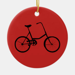 Aangepaste fiets keramisch ornament