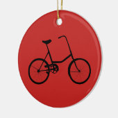Aangepaste fiets keramisch ornament (Links)