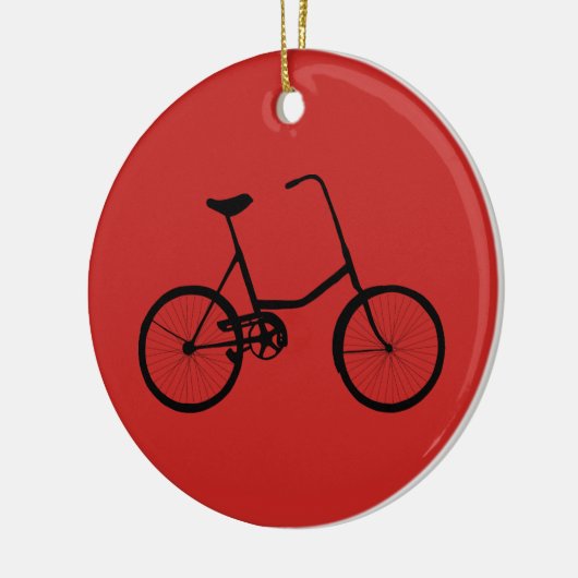 Aangepaste fiets keramisch ornament (Links)