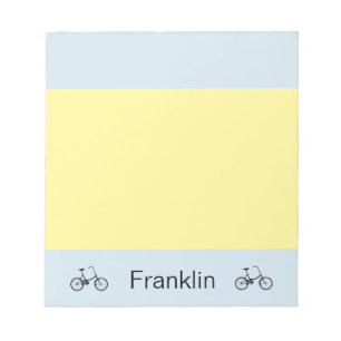 Aangepaste fiets notitieblok