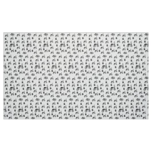 Aangepaste fiets  stof (Fat Quarter)