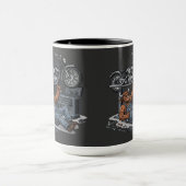 Aangepaste Fiets Winkel Stier Mechanisch Professio Mok (Midden)