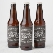 Aangepaste  fietscyclus bier etiket (Flessen)