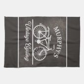 Aangepaste fietscyclus theedoek (Horizontaal)