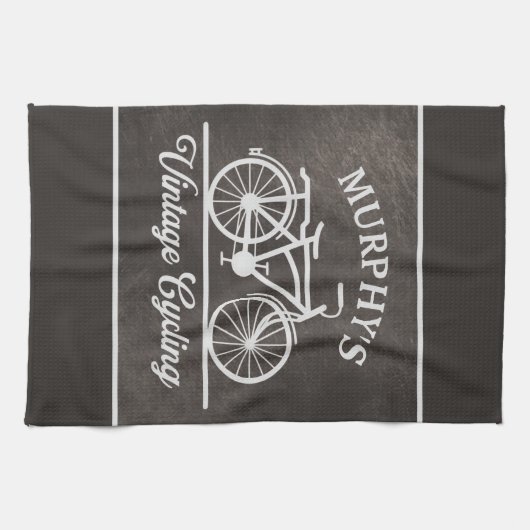 Aangepaste  fietscyclus theedoek (Horizontaal)