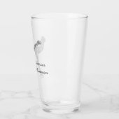 Aangepaste figuur schaatsen schaatsen zilveren shi glas (Links)