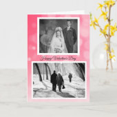 Aangepaste Fijne Valentijnsdag en nu foto's Kaart (Gele Bloem)