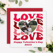 Aangepaste Fijne Valentijnsdag Feestdagenkaart