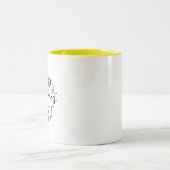 Aangepaste Fijne Valentijnsdag Tweekleurige Koffiemok (Center)